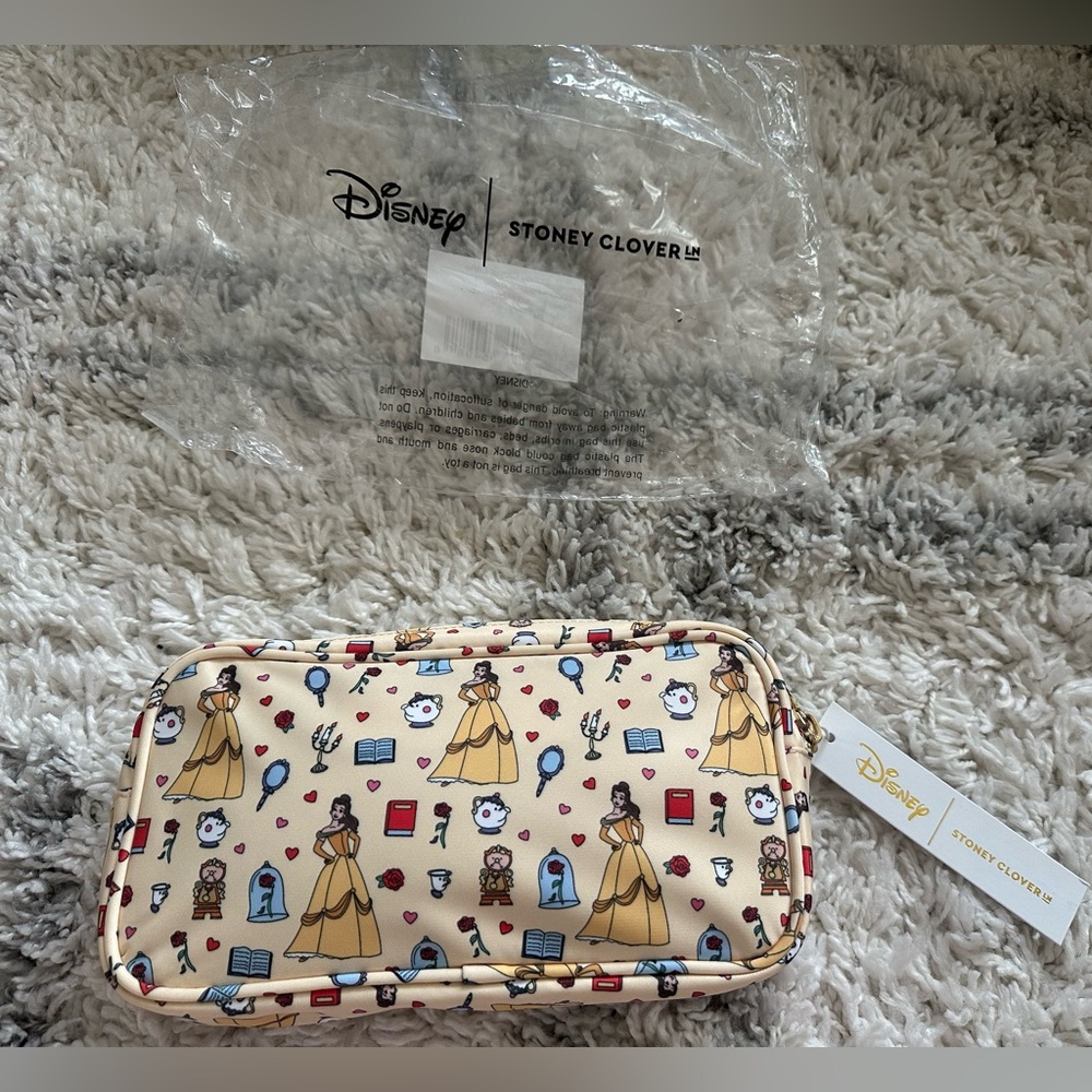 Stoney Clover Lane Disney Princess Belle small Pouch